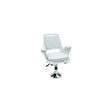Wise Captain's Chair Package With Chair, Cushions, 12" to 18" Adjustable Pedestal and Seat Slide - White