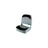 Wise 8WD734PLS661 Economy Fold Down Fishing Seat, Grey/Red
