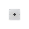 Attwood 67729T Lock'N-Pin 3/4" Base Plate 7" x 7" Threaded Zinc Plated Steel