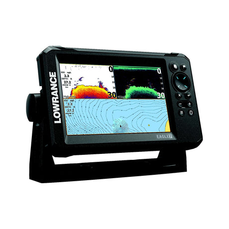 Lowrance 00016114001 Eagle 7 SplitShot™ w/C-MAP® US Inland
