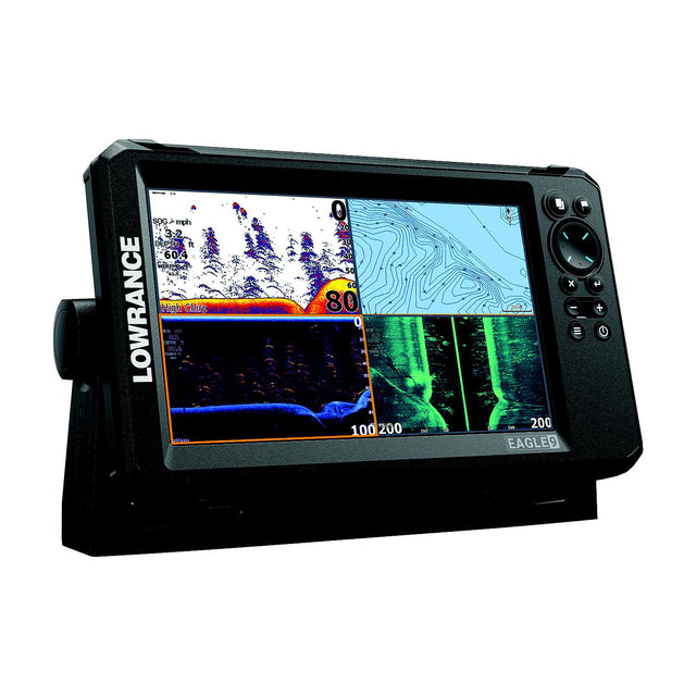 Lowrance 00016126001 Eagle 9 TripleShot™ w/C-MAP® US Inland