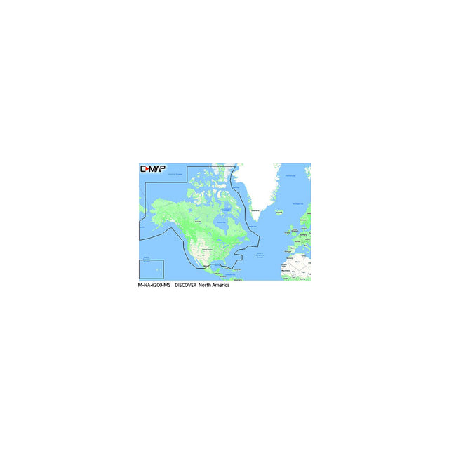 C-Map MNAY200MS Discover Chart, North America