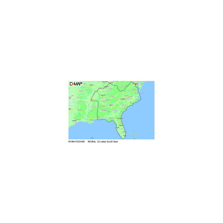 C-Map MNAY214MS Reveal Chart, US Lakes South East