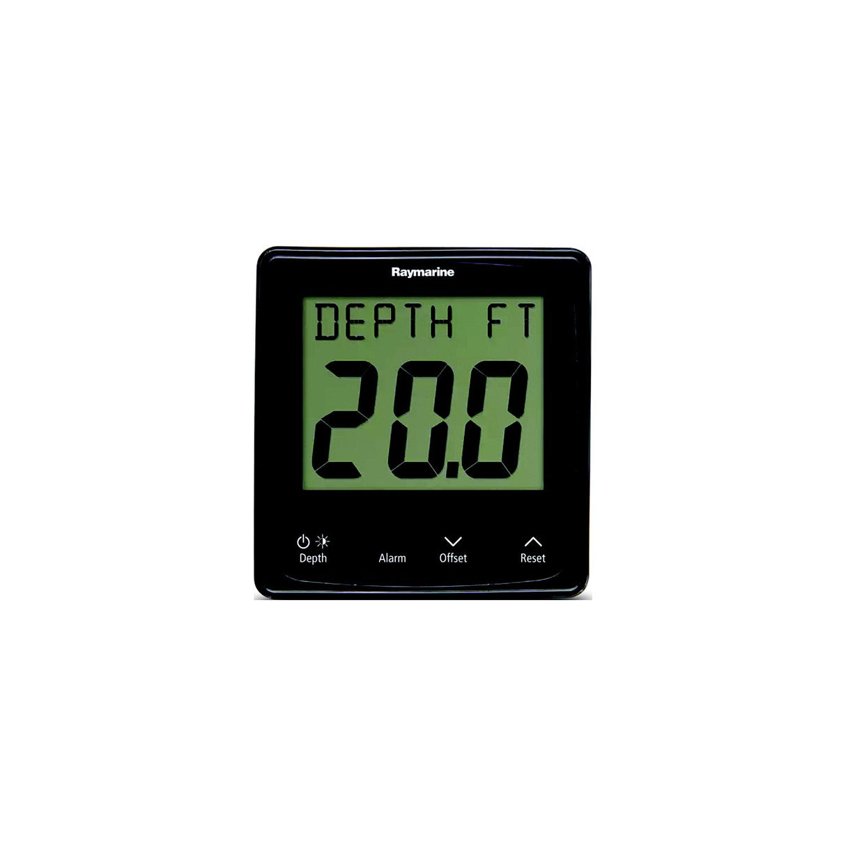 Raymarine E70059 i50 Depth, 4.22" W x 4.52" H x 1.7" D, Power Consumption: < 1 W typical (display only), 2.4 W maximum (Trandsducer connected),  Current: 45-65 mA (display only) / 200 mA maximum (transducer connected) , 12 V dc