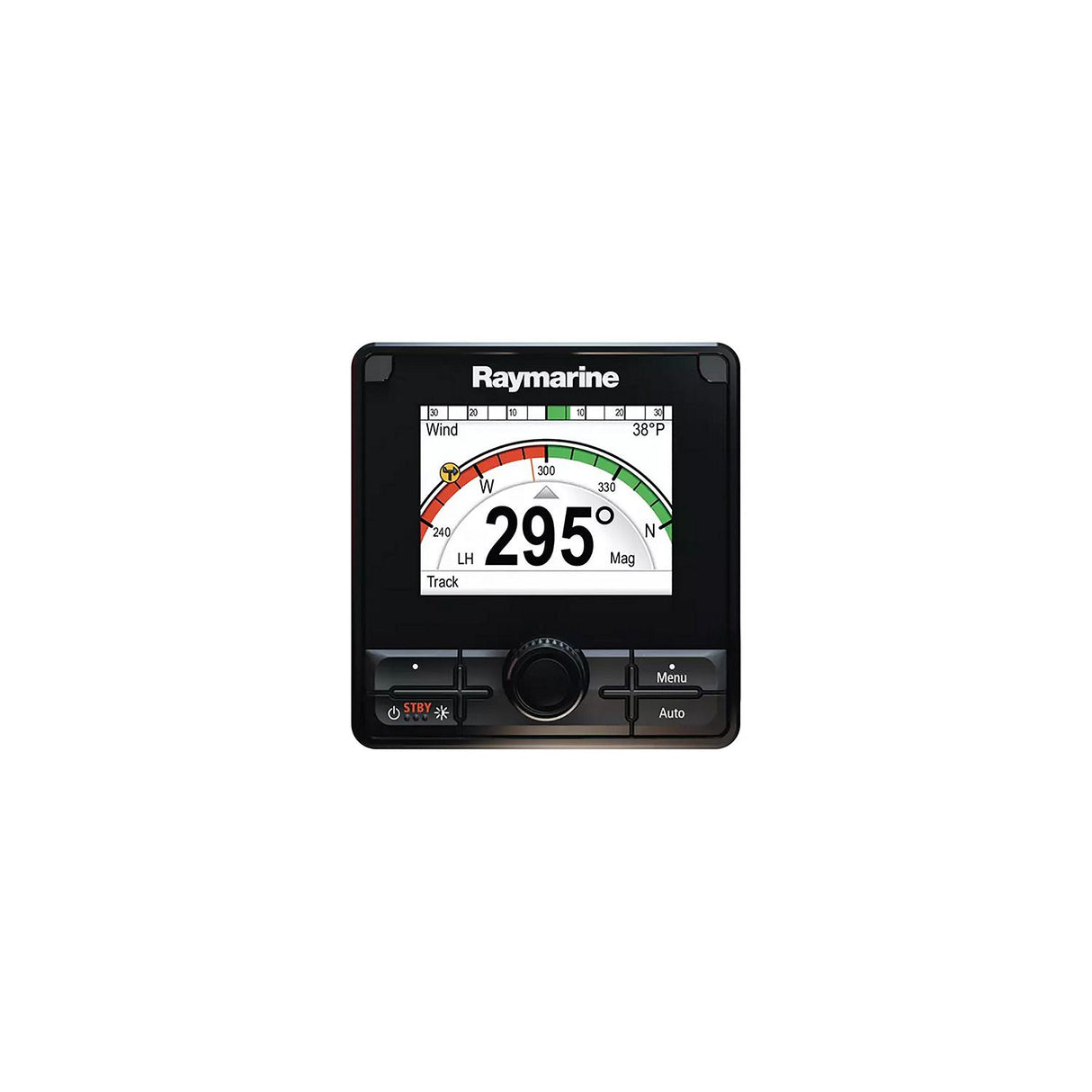 Raymarine E70329 Autopilot Control Hea,  Resolution: 320(H) x 240(V) pixels, Size: 3.45" TFT LCD display, Brightness:1,200 cd/m2, Power consumption: 1.57 W, Current: 131 mA, Voltage: 12 V dc