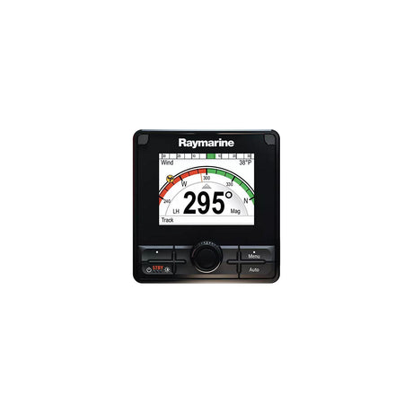 Raymarine E70329 Autopilot Control Hea,  Resolution: 320(H) x 240(V) pixels, Size: 3.45" TFT LCD display, Brightness:1,200 cd/m2, Power consumption: 1.57 W, Current: 131 mA, Voltage: 12 V dc