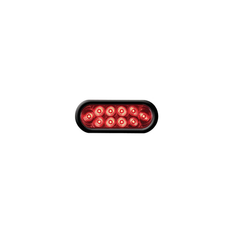 Optronics STL72RK Waterproof Stop & Turn LED Oval Tail Light Kit, Polycarbonate Lens & Housing