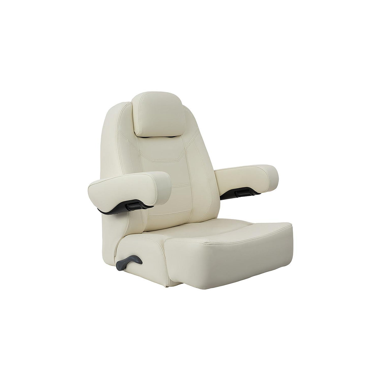 Springfield Marine 104214501 Charter Helm Low-Back with Bolster, Off-White