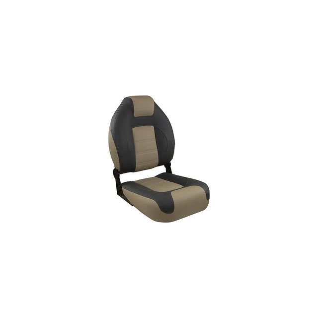 Springfield 1062583 OEM Medium Series Folding Seat, Charcoal/Tan