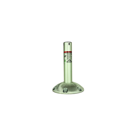 Springfield 2-3/8" Series Explorer Fixed Height Locking Pedestal, Satin Finish