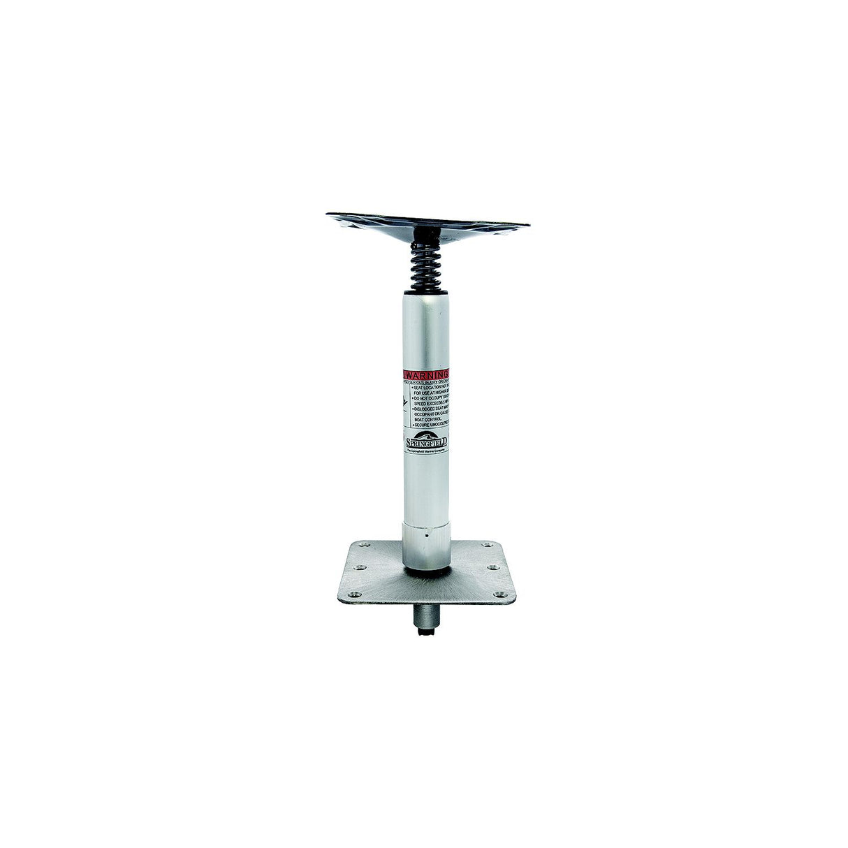 Springfield KingPin™ Removable Pedestal System Standard Hi-Lo 3-Piece Package, Satin Finish (Includes Post, Swivel and Base)