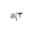 Springfield KingPin™ Removable Pedestal System Standard Hi-Lo 3-Piece Package, Satin Finish (Includes Post, Swivel and Base)