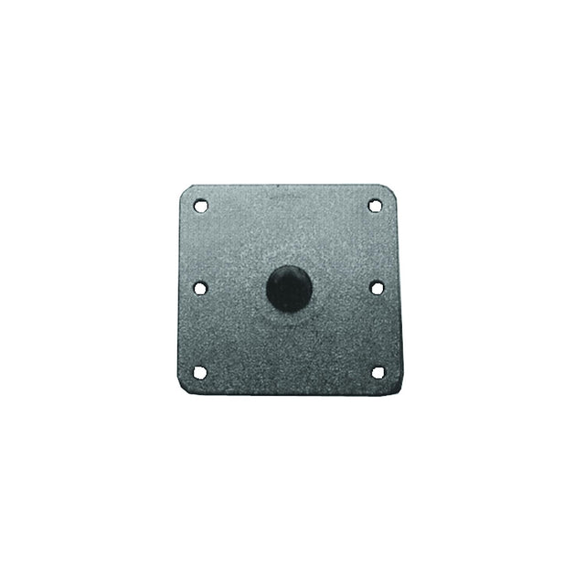 Springfield KingPin 7" x 7" Standard Square Base, Mild Steel With Kennedy Finish