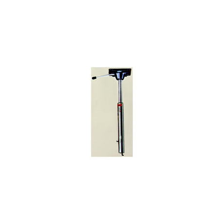 Springfield Spring-Lock Power-Rise 25-1/2" to 32-1/4" Adjustable Stand-Up Stainless Steel Pedestal