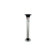 Springfield Thread-Lock 27" Pedestal Set, Satin Finish (Includes Post, Table Mount and Floor Base)
