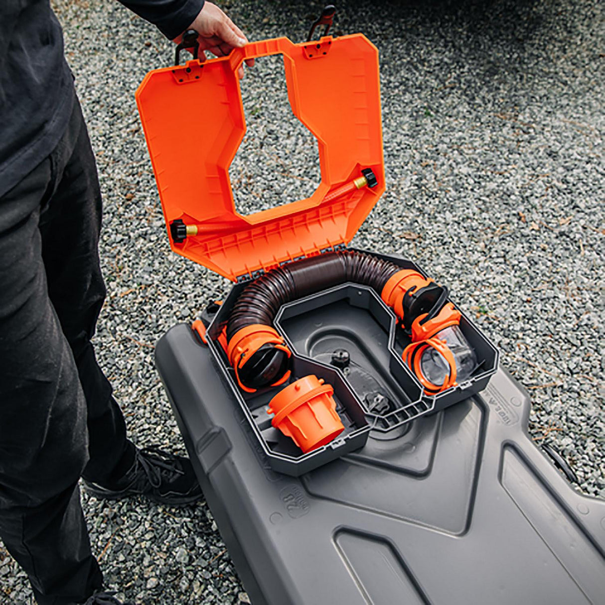 Camco 39023 Rhino Tote Tank Tough-Pack - Storage Kit