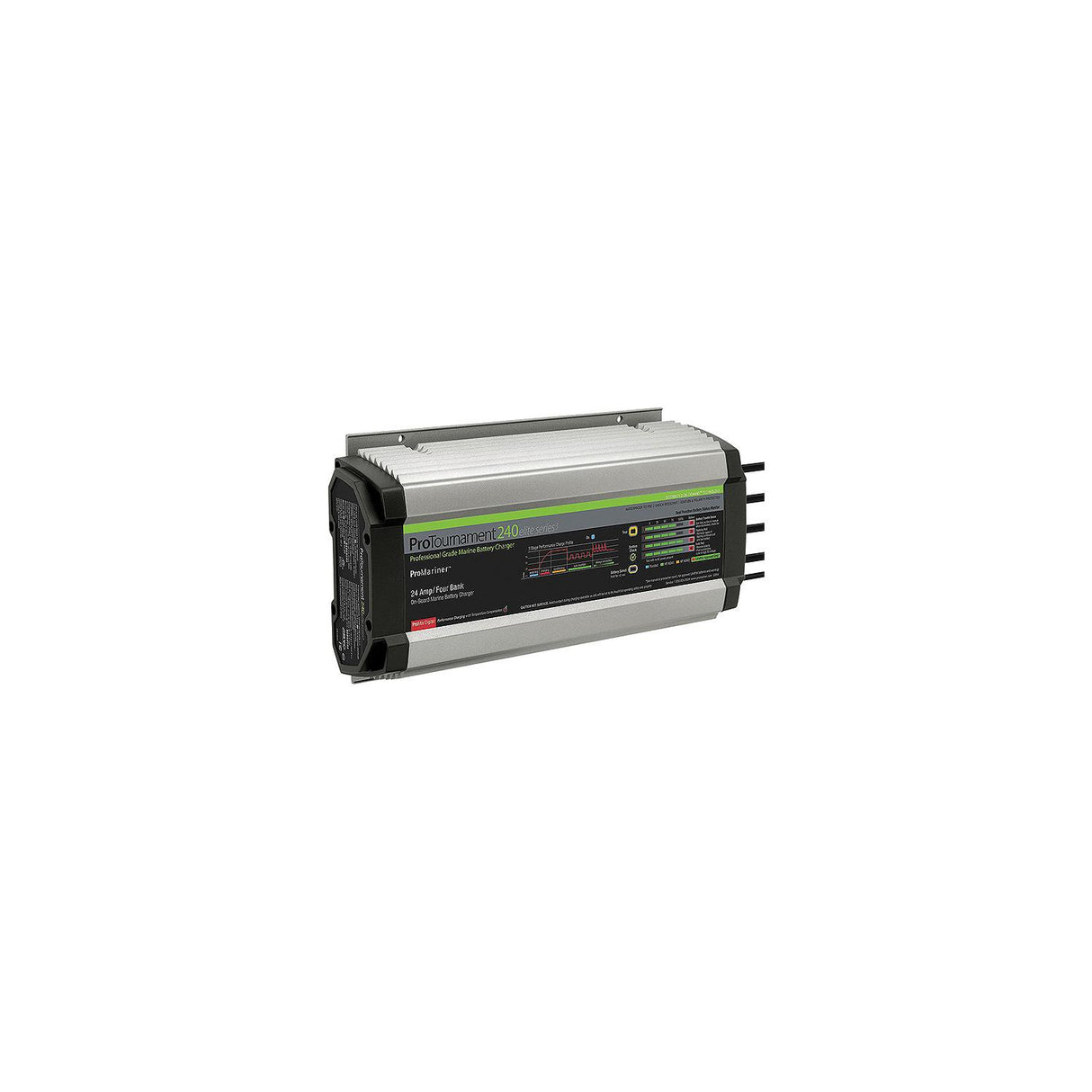 Promariner 53244 ProTournament Elite Series 3 Battery Charger, 4-Banks, 24 Amps