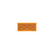 Amber Reflector-Stick On 2/Pk