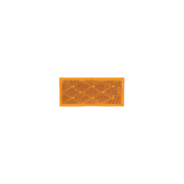 Amber Reflector-Stick On 2/Pk