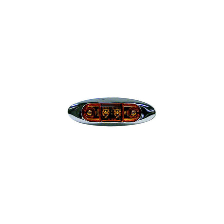 Anderson LED Clearance/Side Marker Light Kit With Chrome Bezel