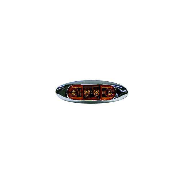 Anderson LED Clearance/Side Marker Light Kit With Chrome Bezel