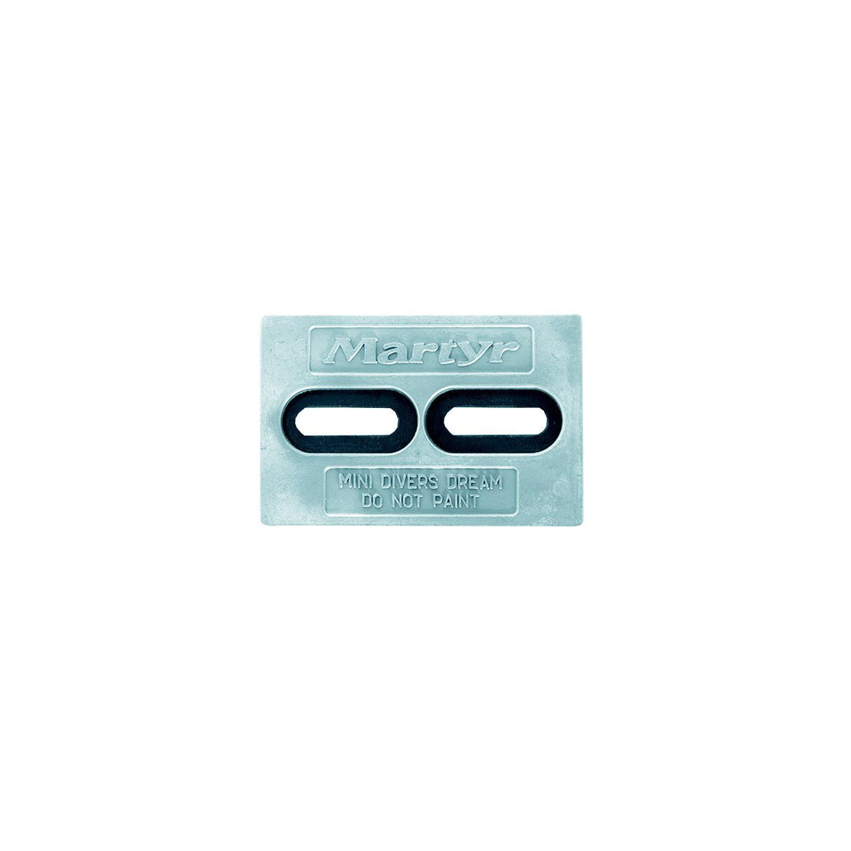 Martyr CMDIVER Hull Anode 1/2" x 6" x 12", Aluminum