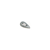 Martyr CMT20 Tear Drop Zinc Hull Anode 3.4"L x 1.8"W x .6"H
