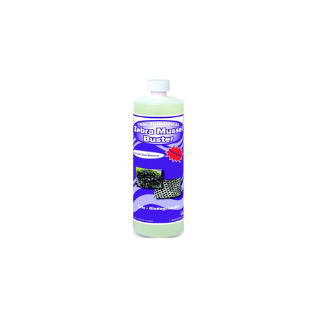 Trac Ecological 1525MG Zebra Mussel Buster, Concentrate, Quart