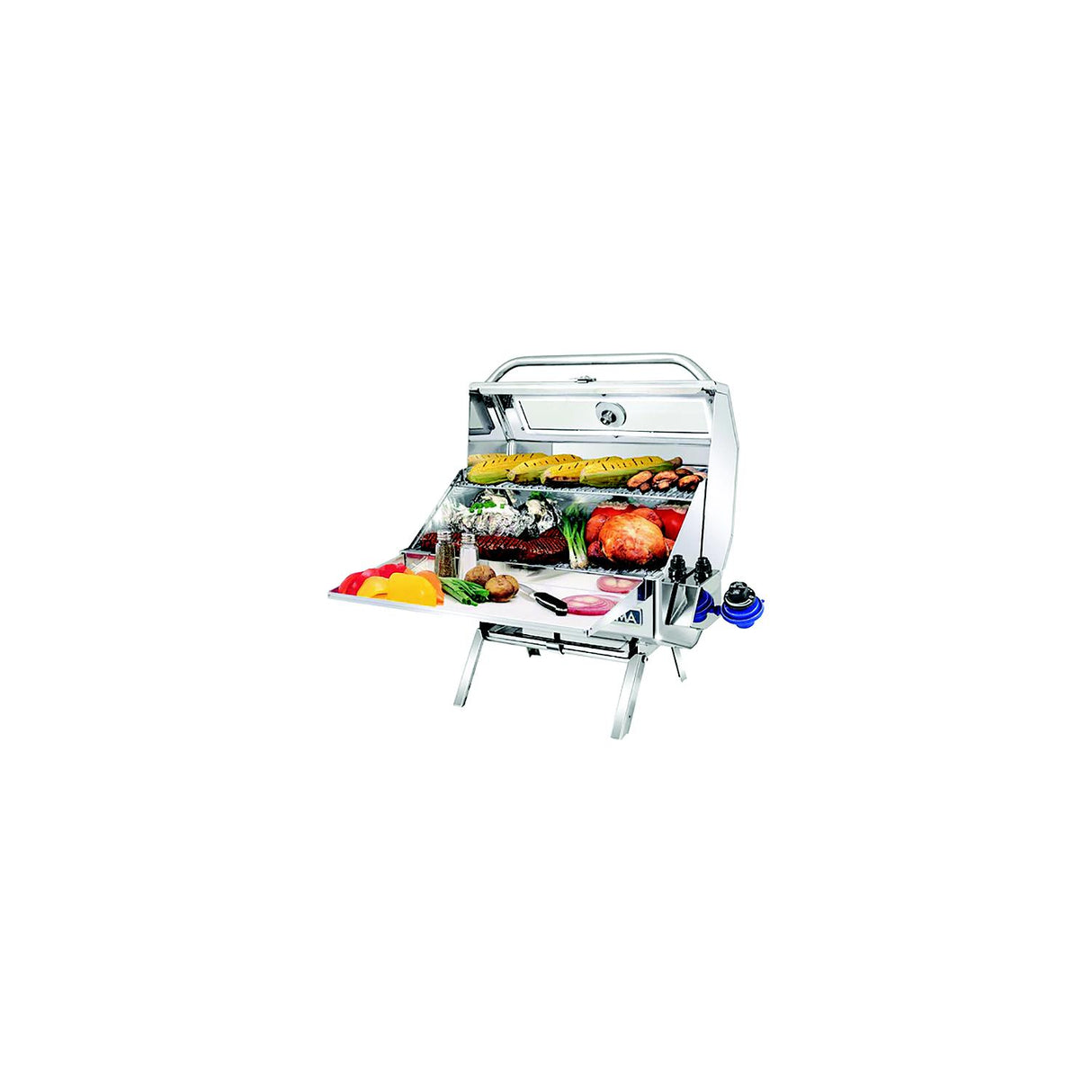 Magma A1012182GS Catalina Infrared Gas Grill, Gas Grill, 22-3/4" L x 14-3/4" W x 14-1/4" H, 315 Sq. in.