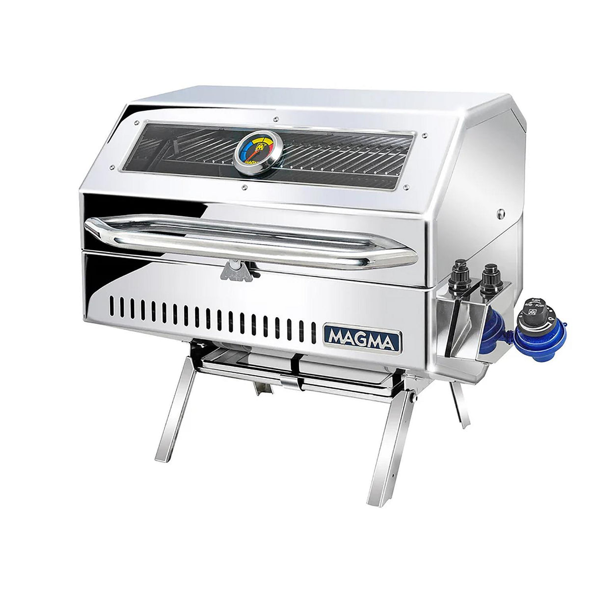 Magma A1012182GS Catalina Infrared Gas Grill, Gas Grill, 22-3/4" L x 14-3/4" W x 14-1/4" H, 315 Sq. in.