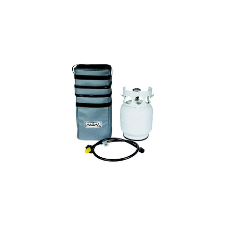 Magma FP10200 Beach Fire 5lb, 1.2-Gals Refillable Propane Tank Kit, 9" L x 9" W x 18" H