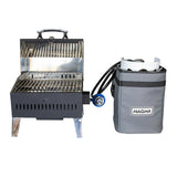 Magma FP10200 Beach Fire 5lb, 1.2-Gals Refillable Propane Tank Kit, 9" L x 9" W x 18" H