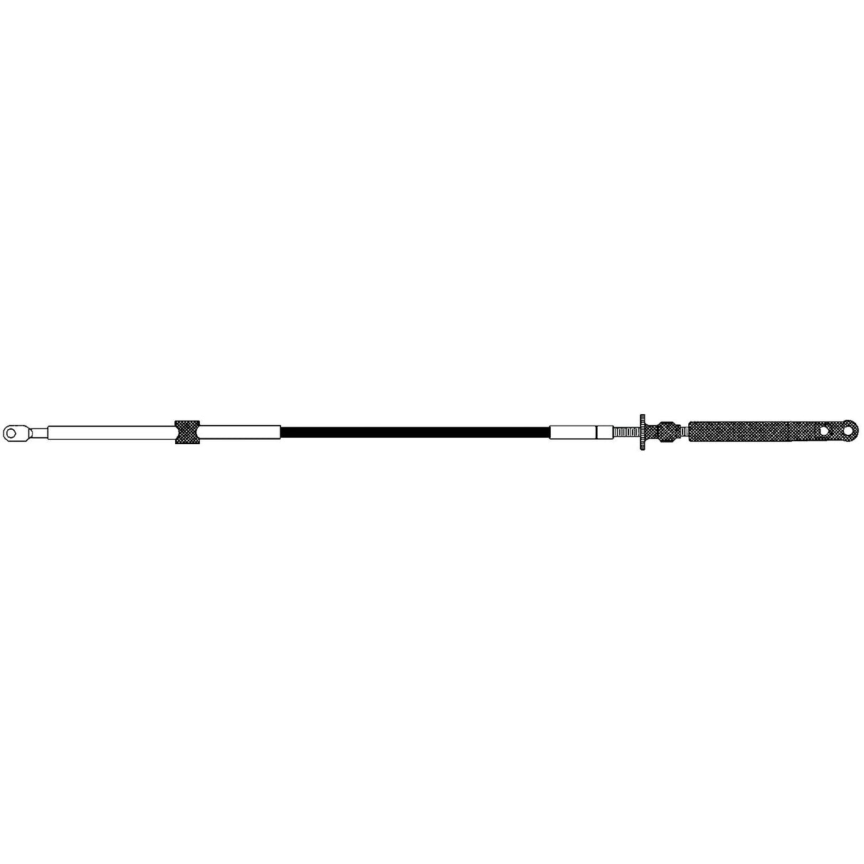 UFLEX C4 Johnson/Evinrude (OMC) After 1979 Engine Control Cable