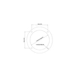 Round Mounting Flange