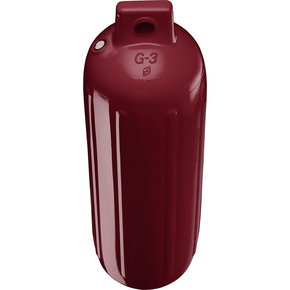 Polyform 82-095-487 Twin Eye G Series Fender, 5.5" x 19", Burgundy