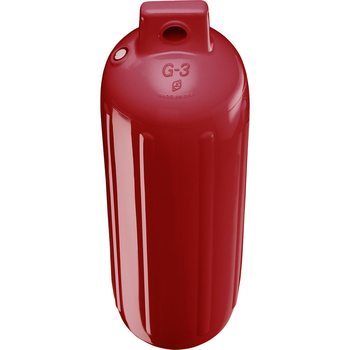 Polyform 65-458-809 Twin Eye G Series Fender, 5.5" x 19", Classic Red