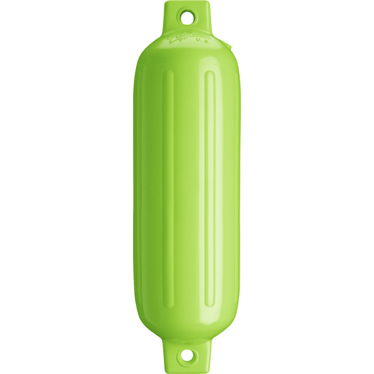 Polyform 75-155-202 Twin Eye G Series Fender, 5.5" x 19", Lime