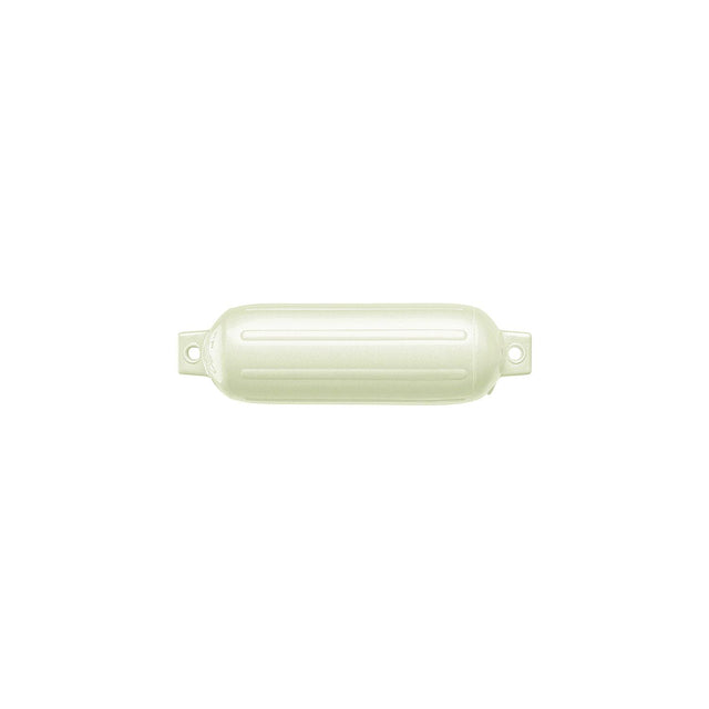 Polyform G-3 Twin Eye G Series Fender, 5.5" x 19", Metallic White