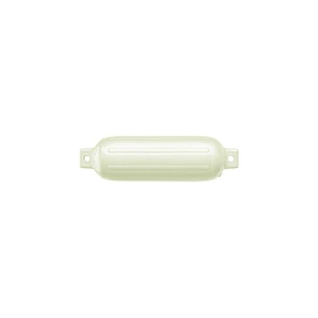 Polyform G-2 Twin Eye G Series Fender, 4.5" x 15.5", Metallic White
