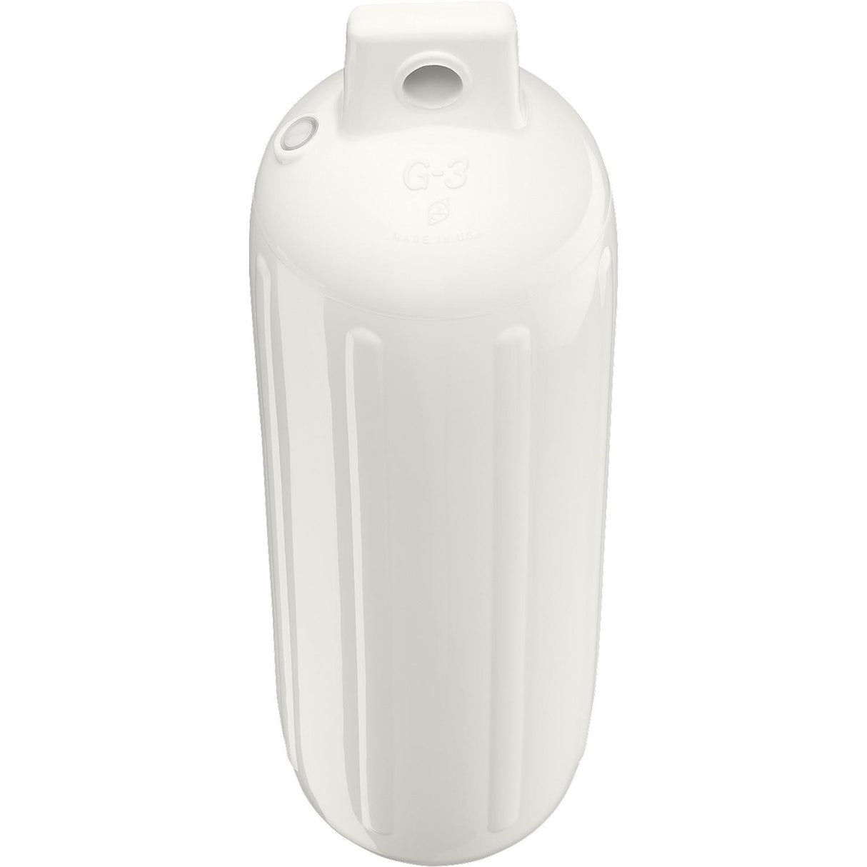 Polyform 83-408-891 Twin Eye G Series Fender, 5.5" x 19", White