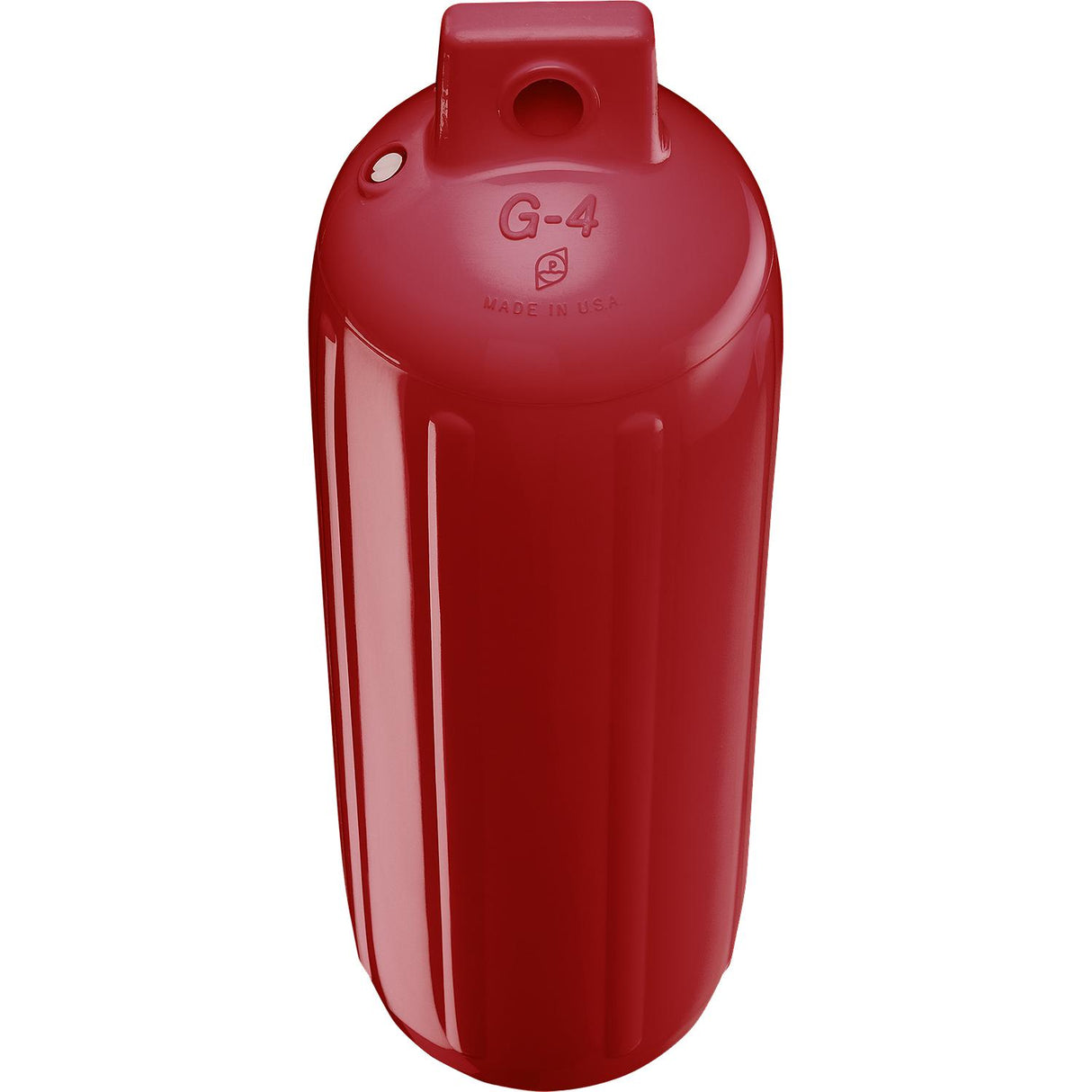 Polyform 05-415-359 Twin Eye G Series Fender, 6.5" x 22", Classic Red