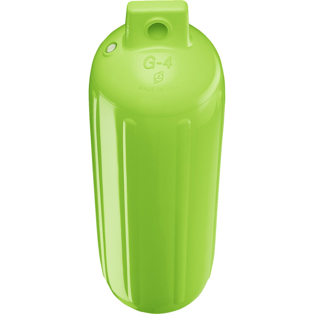 Polyform 02-754-379 Twin Eye G Series Fender, 6.5" x 22", Lime
