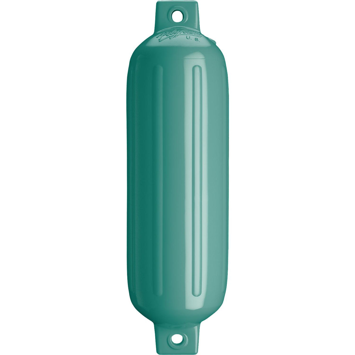 Polyform 04-954-067 Twin Eye G Series Fender, 6.5" x 22", Teal