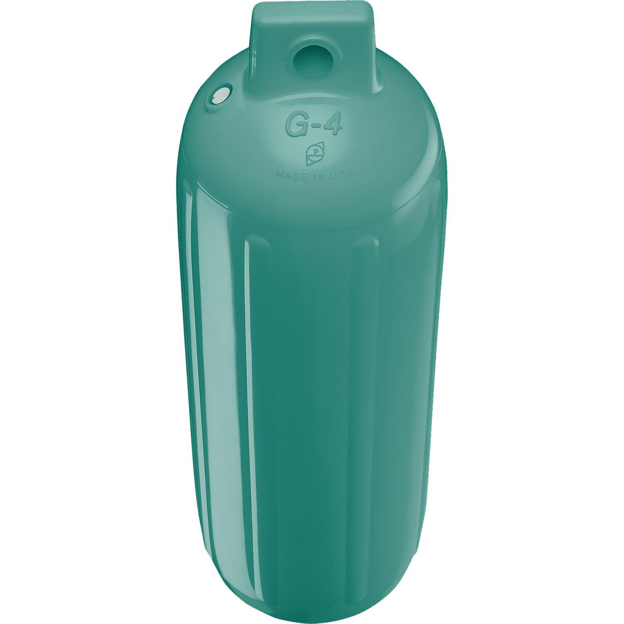 Polyform 04-954-067 Twin Eye G Series Fender, 6.5" x 22", Teal