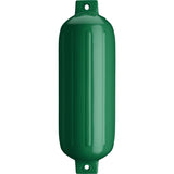 Polyform 14-443-278 Twin Eye G Series Fender, 8.8" x 26.8", Forest Green