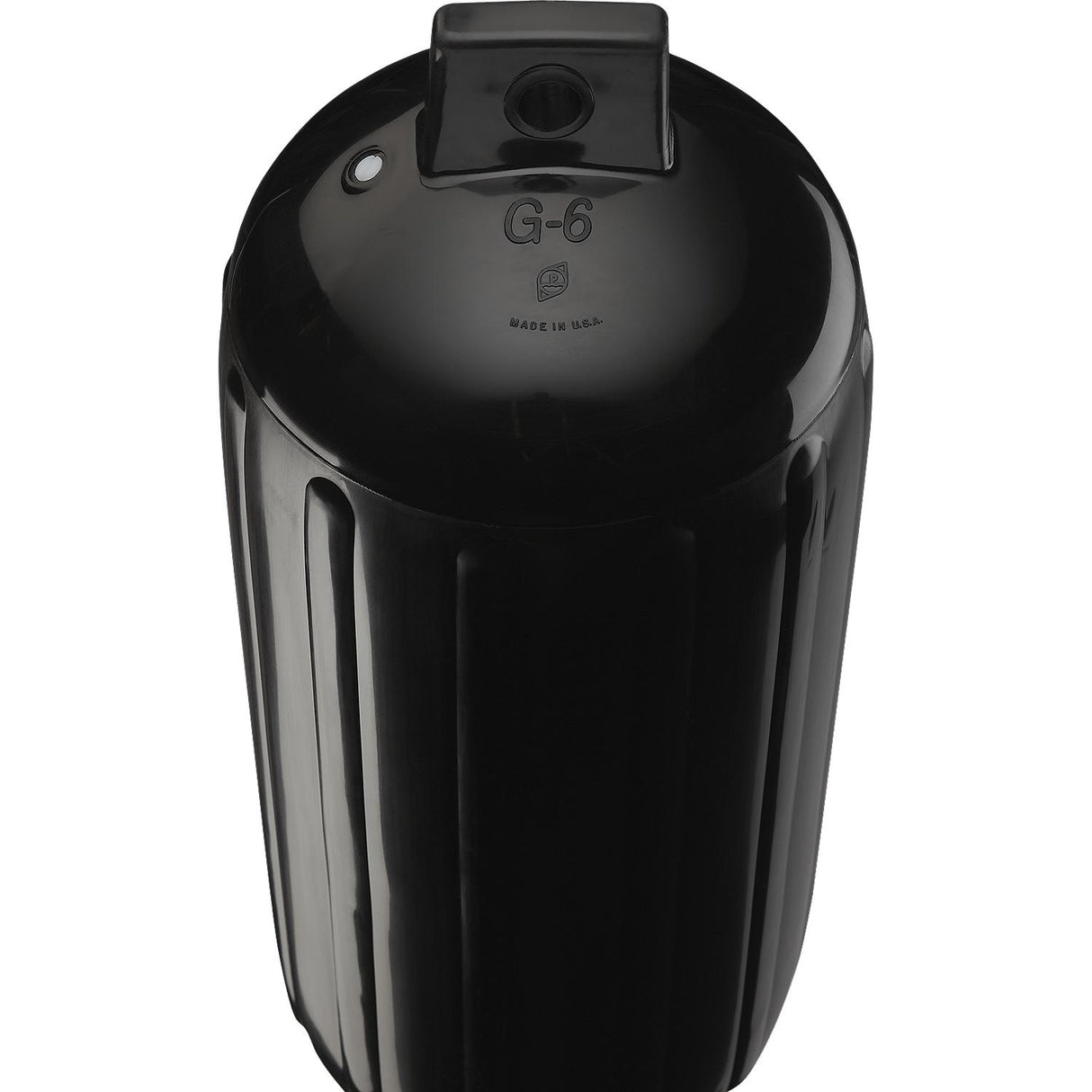 Polyform 71-201-180 Twin Eye G Series Fender, 11" x 30", Black