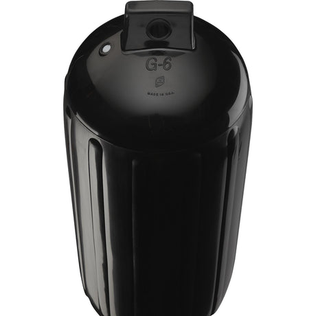 Polyform 71-201-180 Twin Eye G Series Fender, 11" x 30", Black