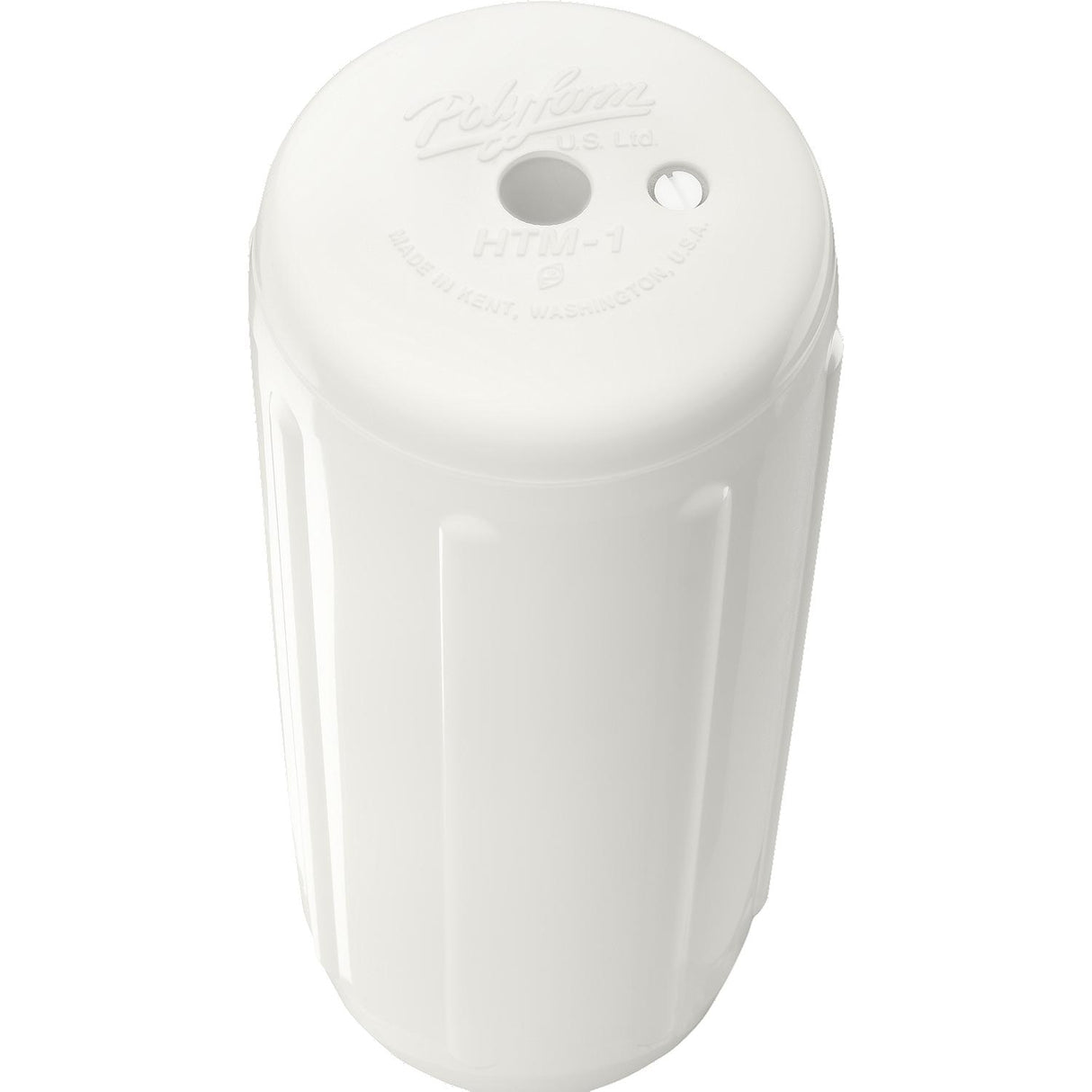 Polyform 53-672-247 Center Tube HTM Series Fender, 6.3" x 15.5", White