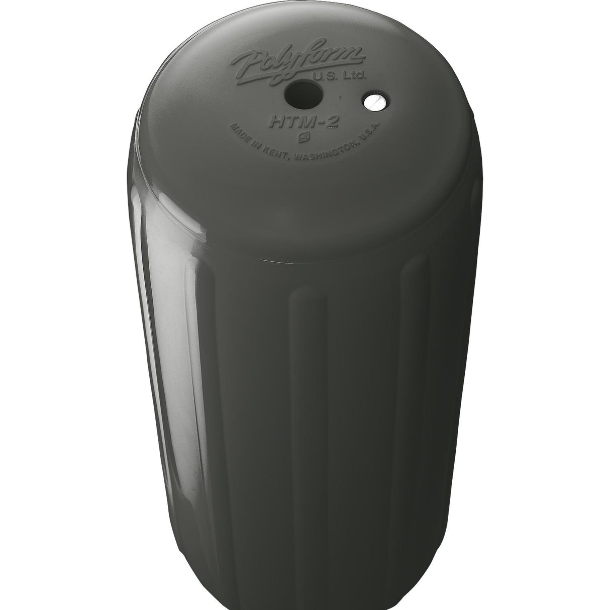 Polyform HTM-2 GRAPHITE Center Tube HTM Series Fender, 8.5" x 20.5", Graphite