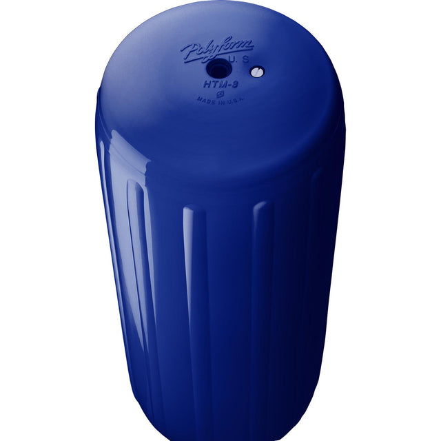 Polyform 85-083-220 Center Tube HTM Series Fender, 10.5" x 27" , Cobalt Blue